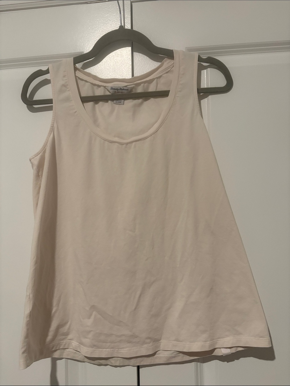 Tommy Bahama Women's Cream Scoop Neck Tank